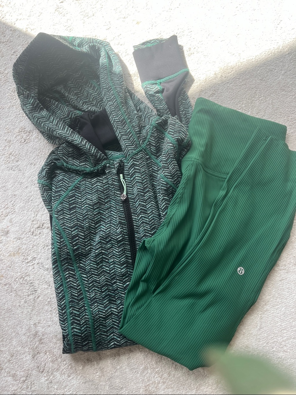 Lululemon Zip Up Hoodie & Leggings